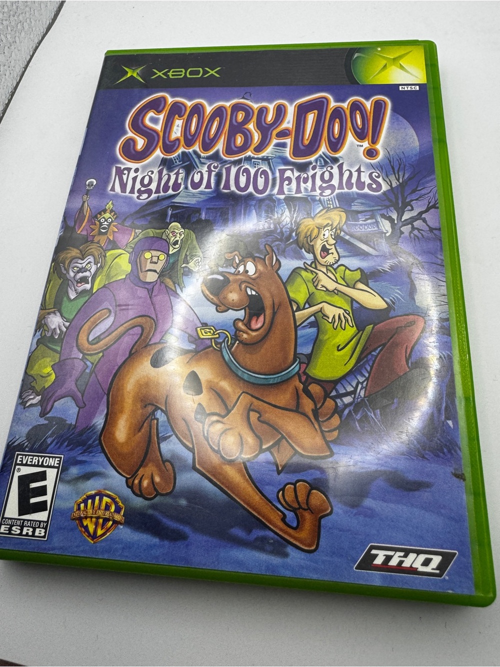 Scooby-Doo! Night of 100 Frights Original Xbox Game Complete Mint